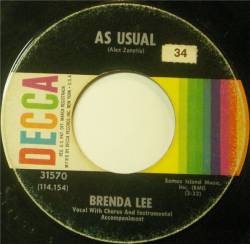 Brenda Lee : As Usual